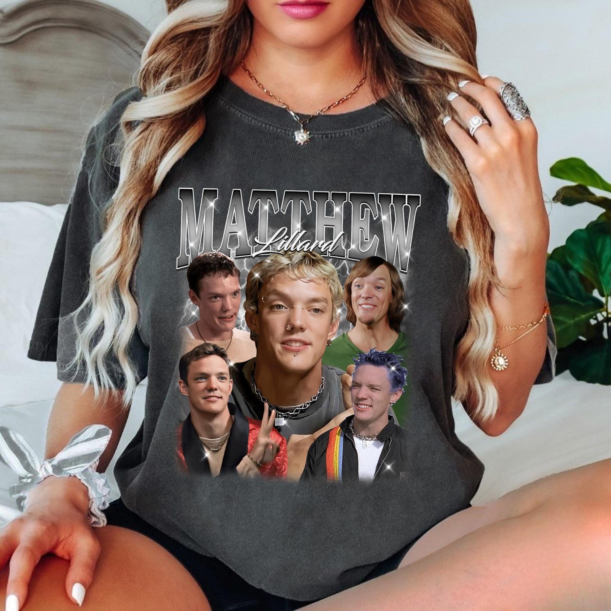 Matthew Lillard Vintage Printed Tshirt Womens SpringSummer Fashion Trend Pure Cotton Top Neutral Short Sleeve Tshirt M
Matthew Lillard Vintage Printed Tshirt Womens SpringSummer Fashion Trend Pure Cotton Top Neutral Short Sleeve Tshirt M