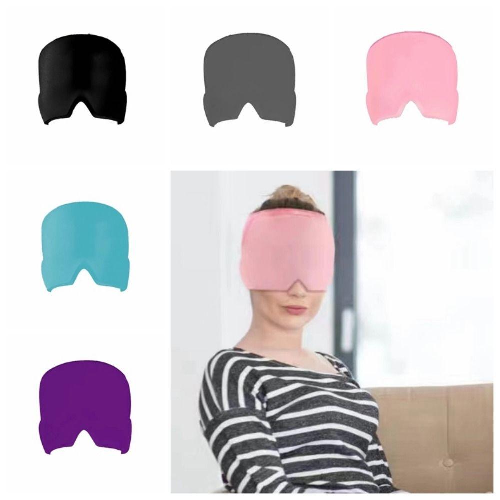 Удобная шапка от мигрени 360° Ice Cap Head Wrap Шапка от головной боли Уход за кожей лица серый 
Удобная шапка от мигрени 360° Ice Cap Head Wrap Шапка от головной боли Уход за кожей лица серый