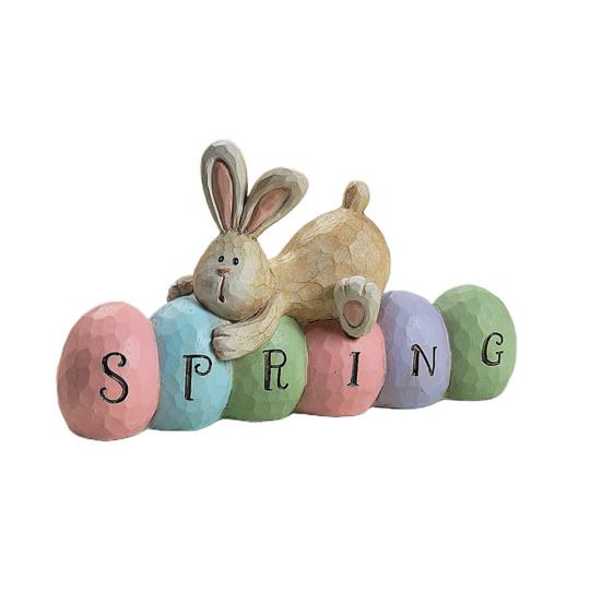 Подвеска в виде пасхальных яиц. Стильное интересное разноцветное украшение из акриловых яиц для фестиваля. 1