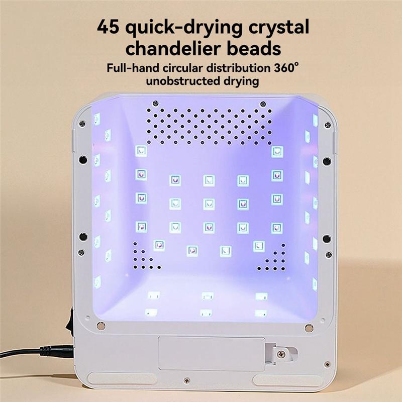 Promotion!Nail Art Phototherapy Machine Quick Drying Nail Polish Baking Machine Nail Polish Dryer EU Plug
Promotion!Nail Art Phototherapy Machine Quick Drying Nail Polish Baking Machine Nail Polish Dryer EU Plug