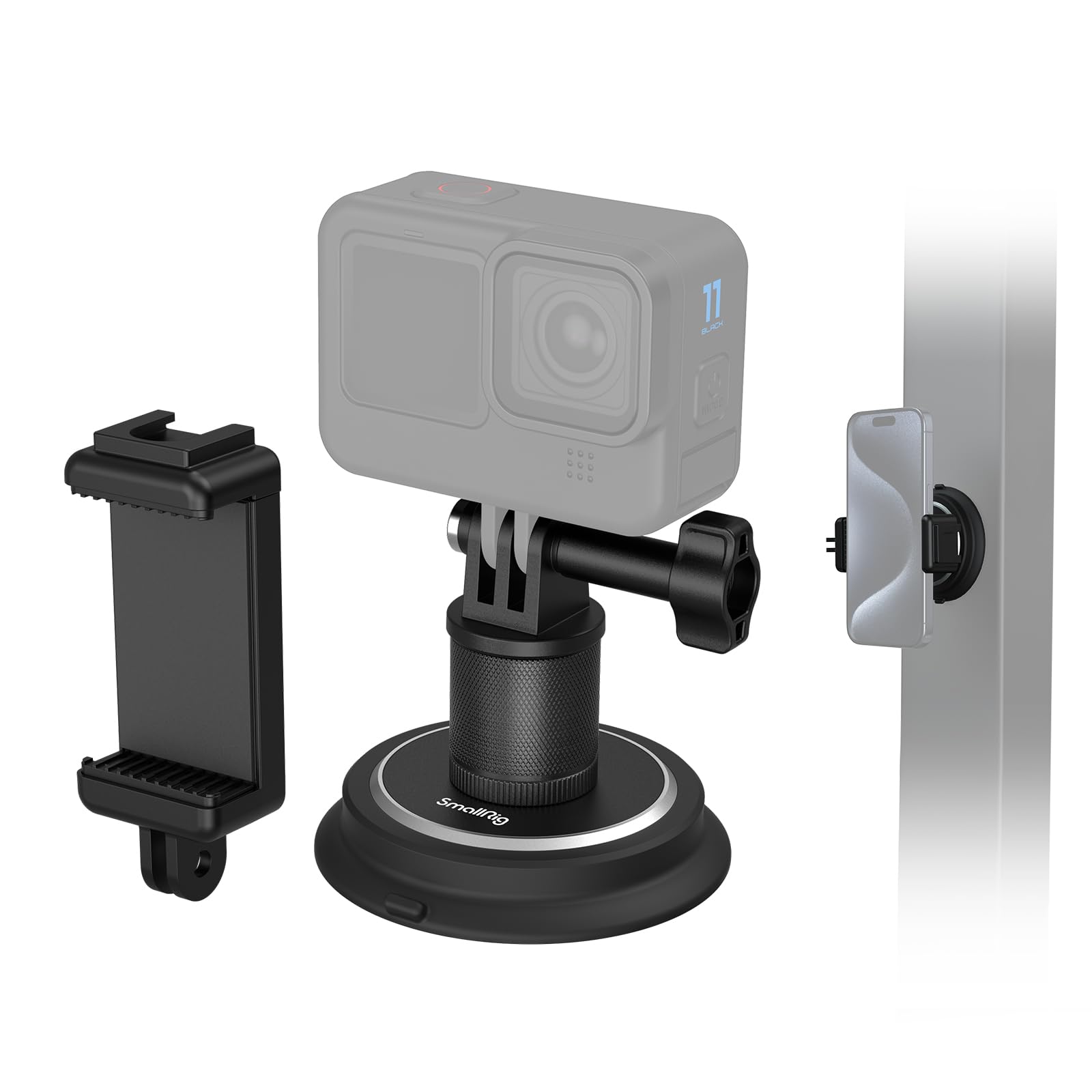 SmallRig Action Camera Small Rig for Car 4347 Mount, Magnetic, 2-in-1, GoPro, Insta360, Smartphone, Use,
SmallRig Action Camera Small Rig for Car 4347 Mount, Magnetic, 2-in-1, GoPro, Insta360, Smartphone, Use,