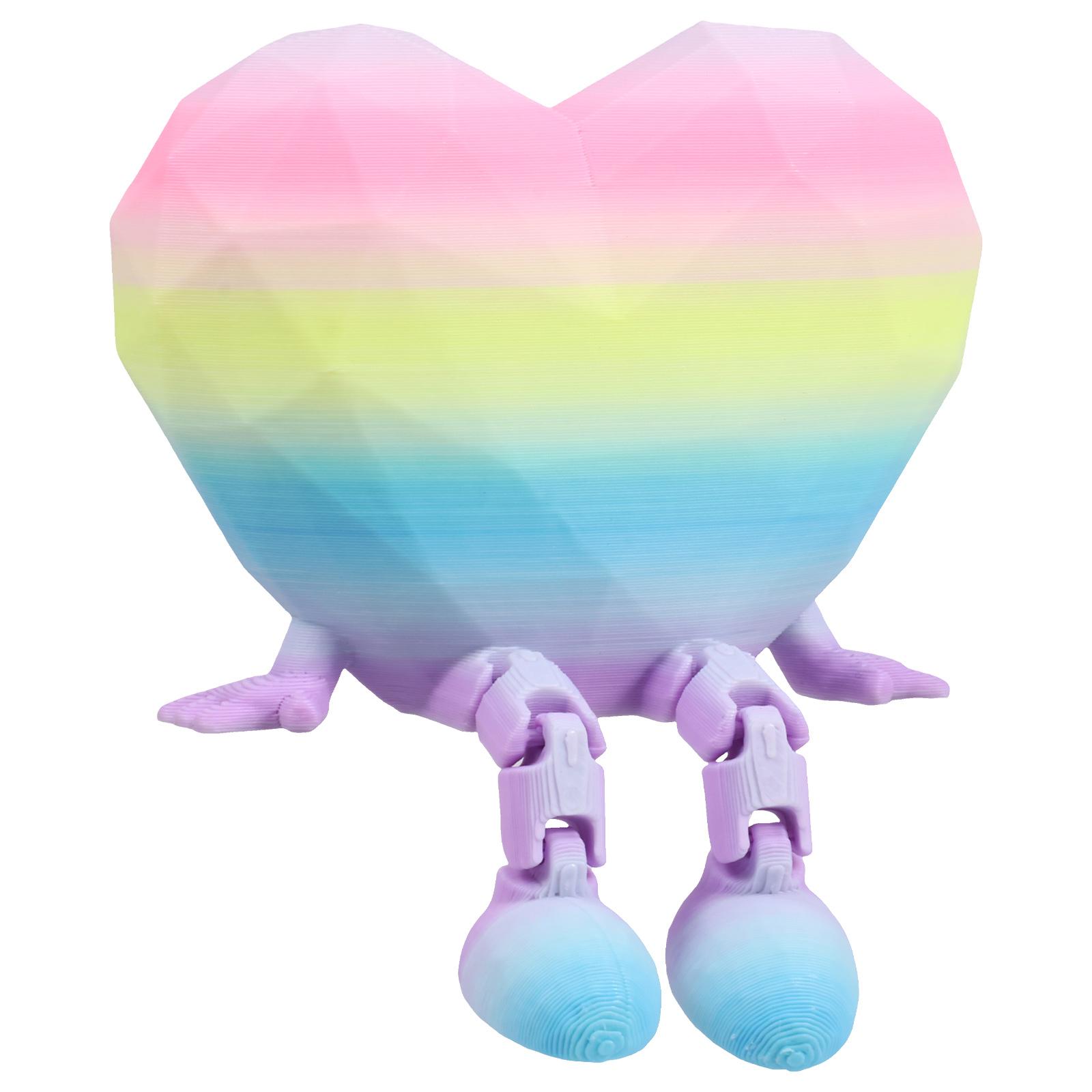3D Printed Heart Figurine Heart Joint Miniature Figurine Multi-purpose Articulated Heart Ornament for Festival Desk Decoration
3D Printed Heart Figurine Heart Joint Miniature Figurine Multi-purpose Articulated Heart Ornament for Festival Desk Decoration