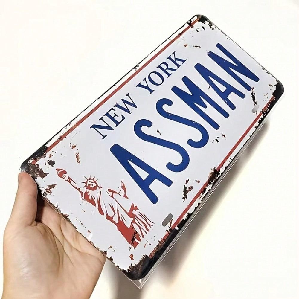 Vintage Embossed Iron Number Tag Cosmo Kramer Style License Plate 15x30 різнокольоровий
Vintage Embossed Iron Number Tag Cosmo Kramer Style License Plate 15x30 різнокольоровий