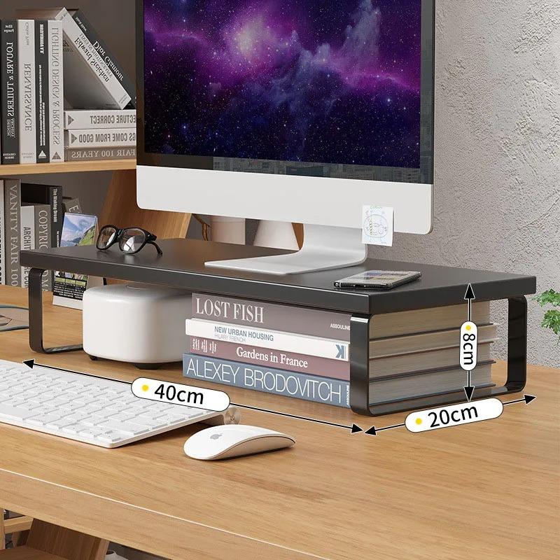 Notebook computer Monitor stand desktop computer screen desktop Creative elevated desktop Storage Rack Office Storage Supplies
Notebook computer Monitor stand desktop computer screen desktop Creative elevated desktop Storage Rack Office Storage Supplies