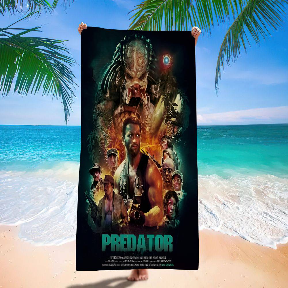 Action-packed Movie The P-Predator Microfiber Blanket Quick Drying Beach Towels Oversized Printing Super Absorbent Pool Towel W30*H60(CM)
Action-packed Movie The P-Predator Microfiber Blanket Quick Drying Beach Towels Oversized Printing Super Absorbent Pool Towel W30*H60(CM)