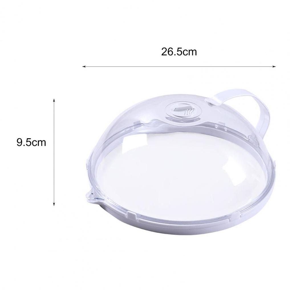 Microwave Cover Anti Sputtering Cover with Handle Reusable Lid with Steam Vent Food Plate Cover for Picnic Home Bread Kitchen прозорий
Microwave Cover Anti Sputtering Cover with Handle Reusable Lid with Steam Vent Food Plate Cover for Picnic Home Bread Kitchen прозорий