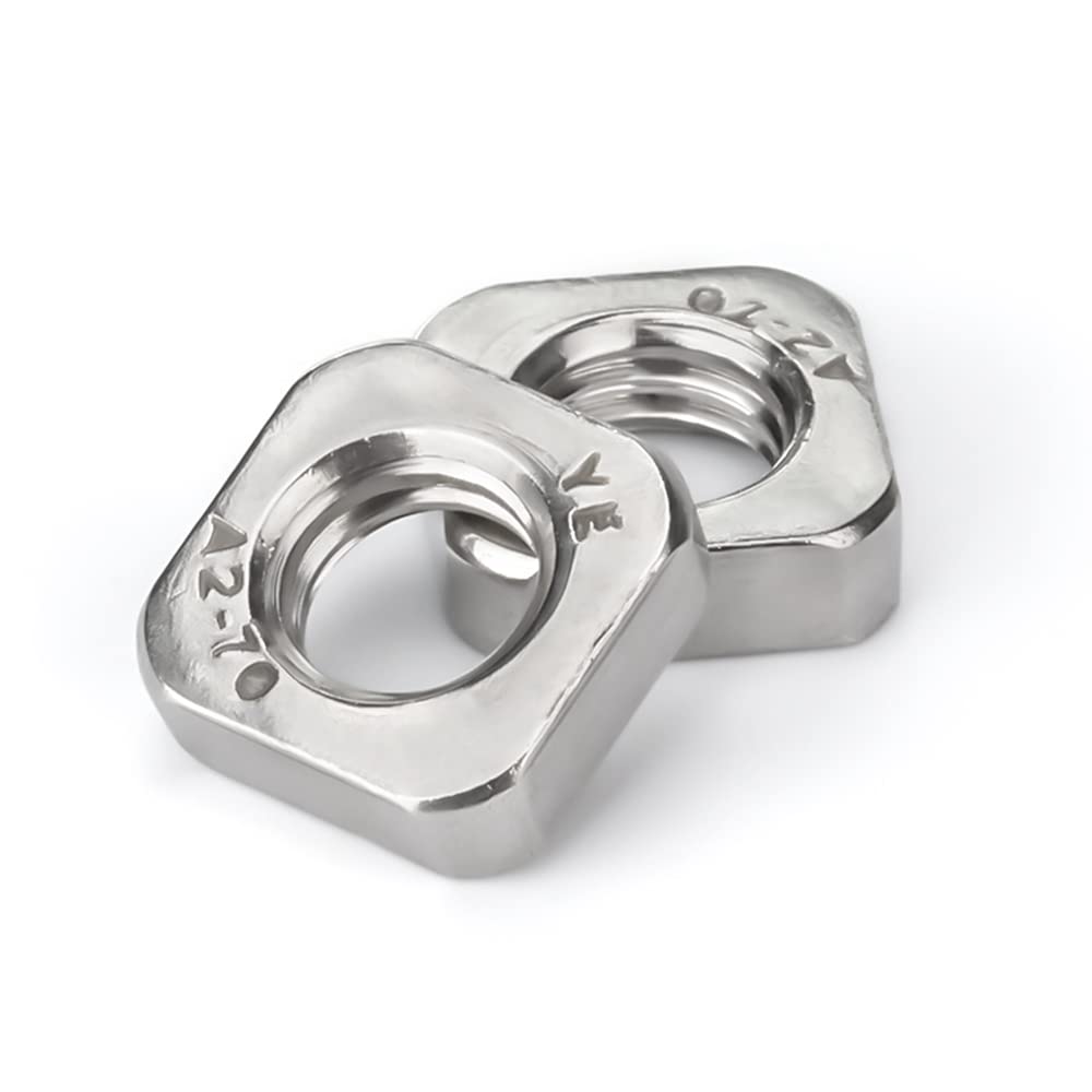 20pcs M6-1.0 Non-Standard Thin Square Nuts 304 Stainless Steel, Side Length 11mm, Thickness 4.5mm M4-0.7(20pcs)
20pcs M6-1.0 Non-Standard Thin Square Nuts 304 Stainless Steel, Side Length 11mm, Thickness 4.5mm M4-0.7(20pcs)