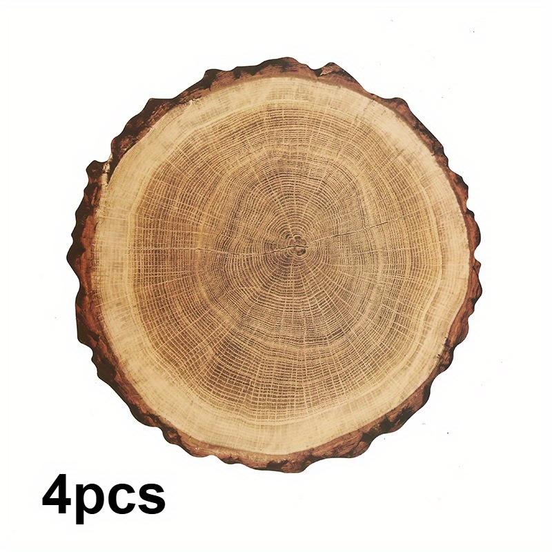 4 шт. Рустикальные круглые подставки с узором древесных колец - Прочные и легко моющиеся защитные подкладки для кухонного и обеденного стола для домашнего декора, коврики для кухонного стола 4pcs
4 шт. Рустикальные круглые подставки с узором древесных колец - Прочные и легко моющиеся защитные подкладки для кухонного и обеденного стола для домашнего декора, коврики для кухонного стола 4pcs