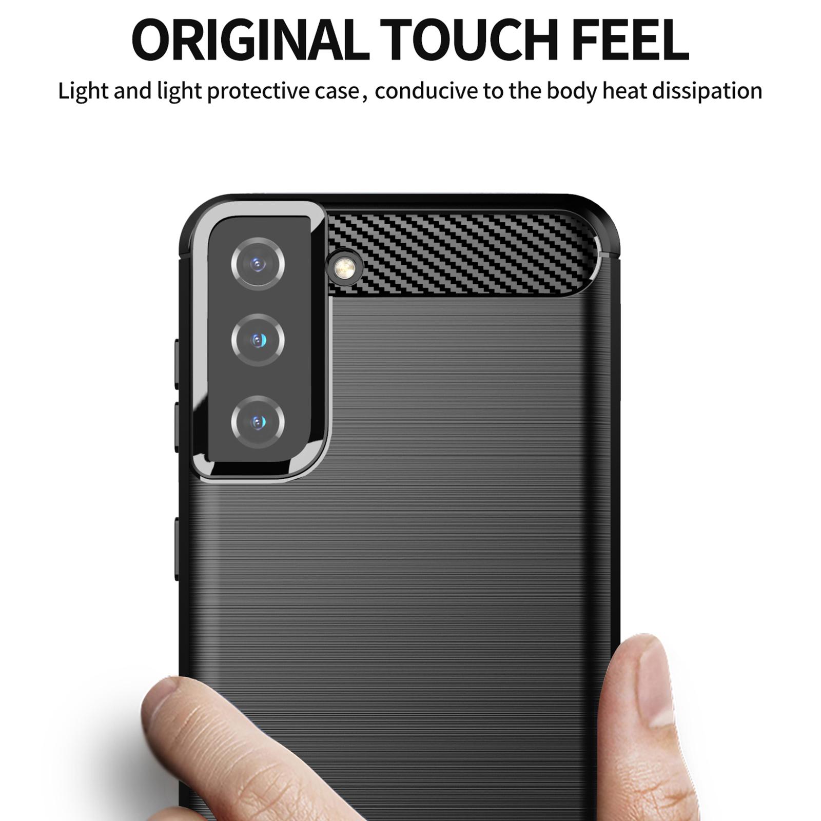 1.8mm Ultra Thin Soft TPU Case Heat Dissipation Carbon Fiber Texture Phone Cover with Brushed Surface for Samsung Galaxy S21+ 5G Black
1.8mm Ultra Thin Soft TPU Case Heat Dissipation Carbon Fiber Texture Phone Cover with Brushed Surface for Samsung Galaxy S21+ 5G Black