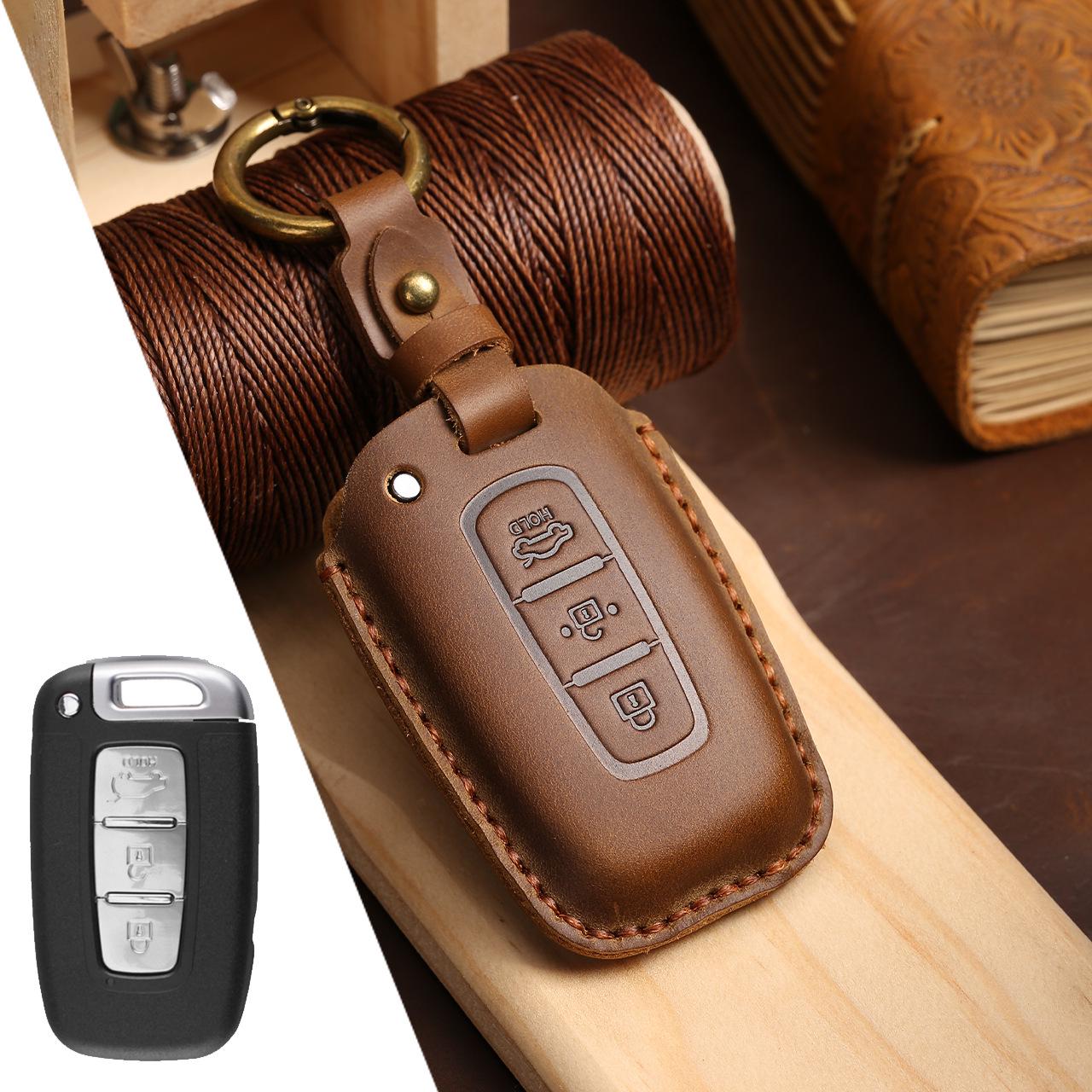 Kia Key Cover: Leather Protection for K3, Sportage, D5, Furuiqi, Huanchi, K5, Kaku Models
Kia Key Cover: Leather Protection for K3, Sportage, D5, Furuiqi, Huanchi, K5, Kaku Models