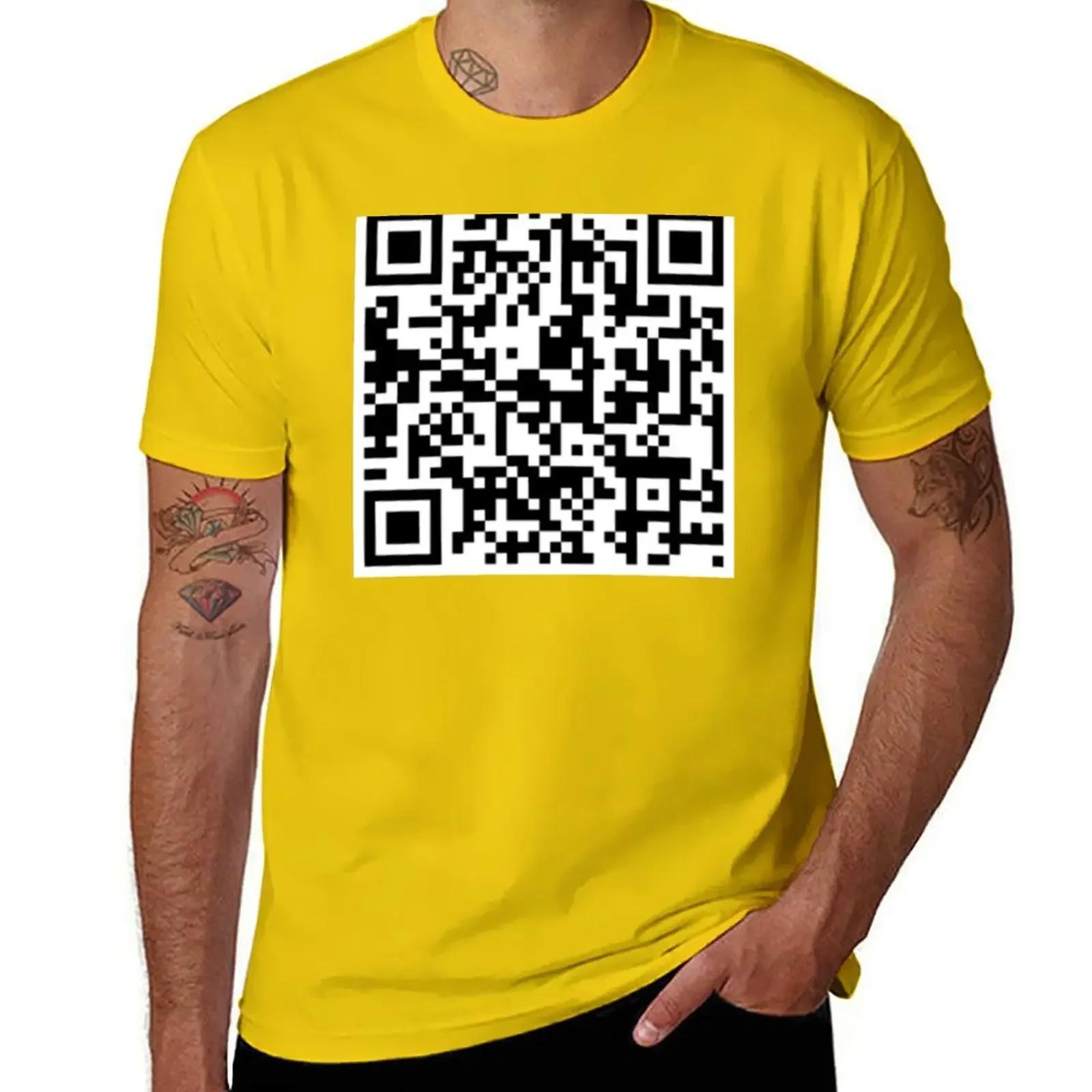 Plus Sizes Customs Design Your Own Workout Shirts for Men Rickroll QR Code T-Shirt Harajuku Graphic Oversized Summer Funny New 2XL
Plus Sizes Customs Design Your Own Workout Shirts for Men Rickroll QR Code T-Shirt Harajuku Graphic Oversized Summer Funny New 2XL