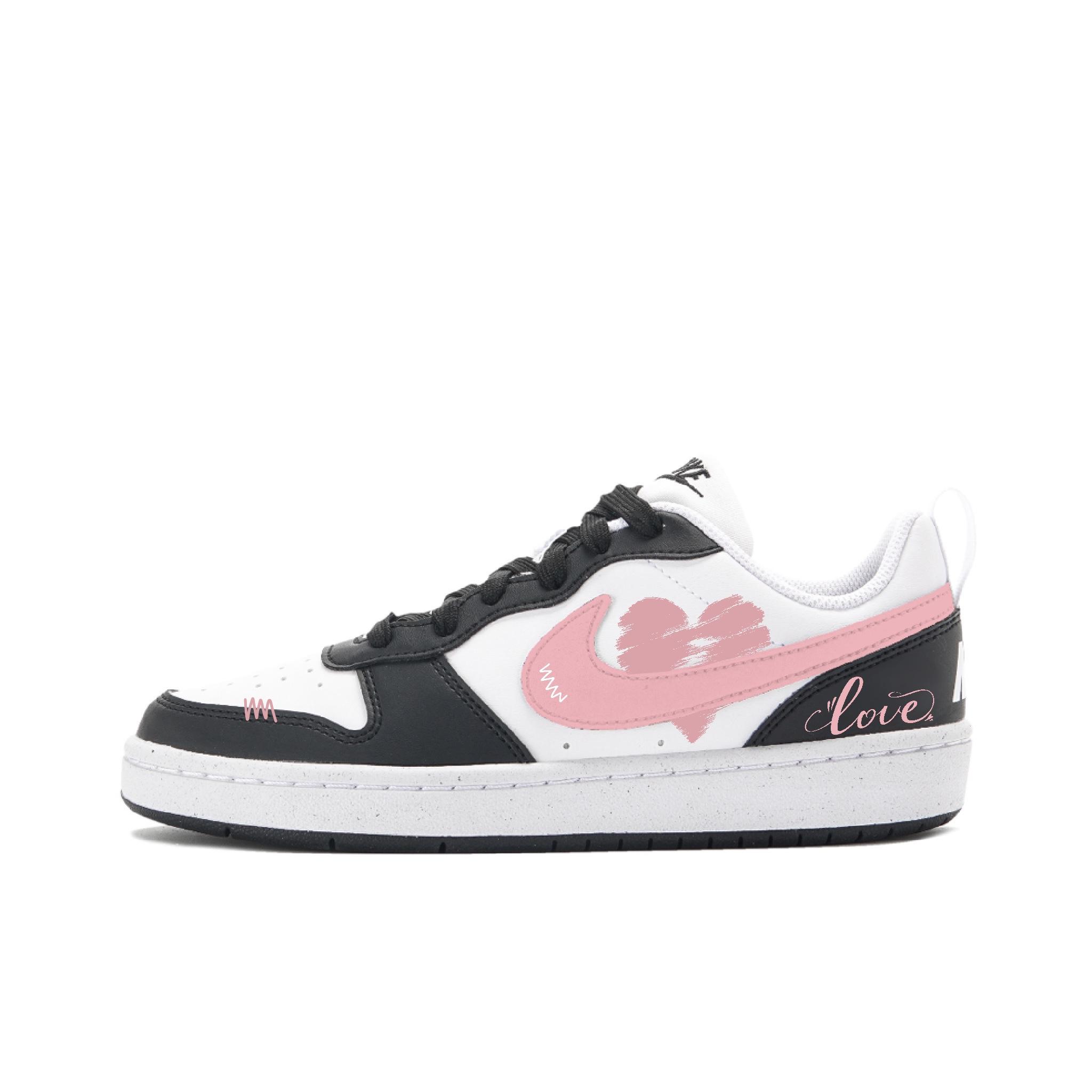Nike Court Borough 2 Heartbeat Graffiti Abrasion Resistant Slip Resistant Low top Skateboard Shoes Unisex Black Pink DV5456-131(Team2099-) 38.5
Nike Court Borough 2 Heartbeat Graffiti Abrasion Resistant Slip Resistant Low top Skateboard Shoes Unisex Black Pink DV5456-131(Team2099-) 38.5