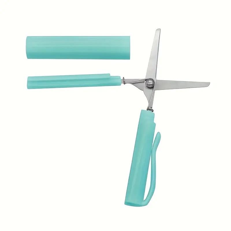 1pc Durable Stainless Steel Portable Scissors - Compact & Travel-Friendly, Ideal for Office, School, and Home Use 1pc&10cm-14.9cm зелений
1pc Durable Stainless Steel Portable Scissors - Compact & Travel-Friendly, Ideal for Office, School, and Home Use 1pc&10cm-14.9cm зелений