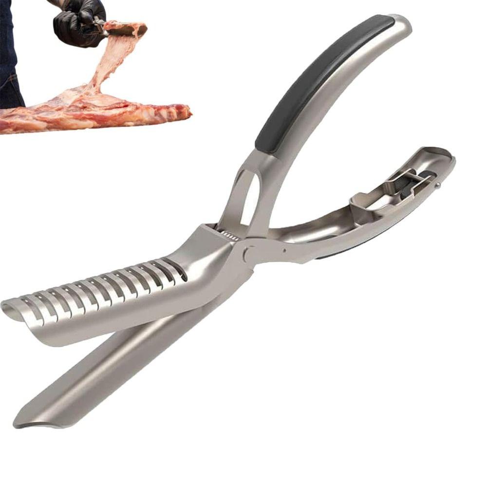 Stainless Steel Rib Prep Pro Non-Slip Rib Membrane Remove New BBQ Rib Skinner BBQ Accessories
Stainless Steel Rib Prep Pro Non-Slip Rib Membrane Remove New BBQ Rib Skinner BBQ Accessories