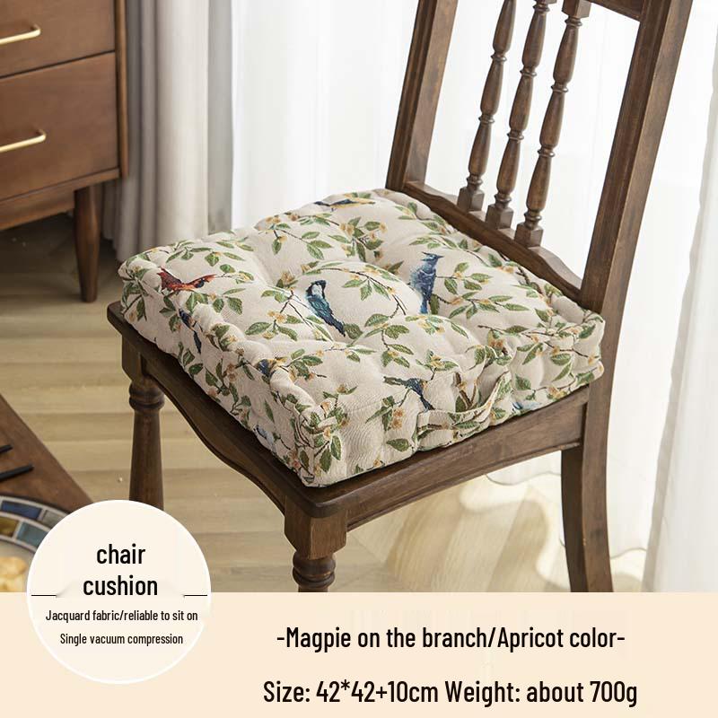 Retro American Style Thickened Fabric Seat Cushion - All Seasons, Light Luxury, Square Design for Dining Chairs 40*40*8cm
Retro American Style Thickened Fabric Seat Cushion - All Seasons, Light Luxury, Square Design for Dining Chairs 40*40*8cm