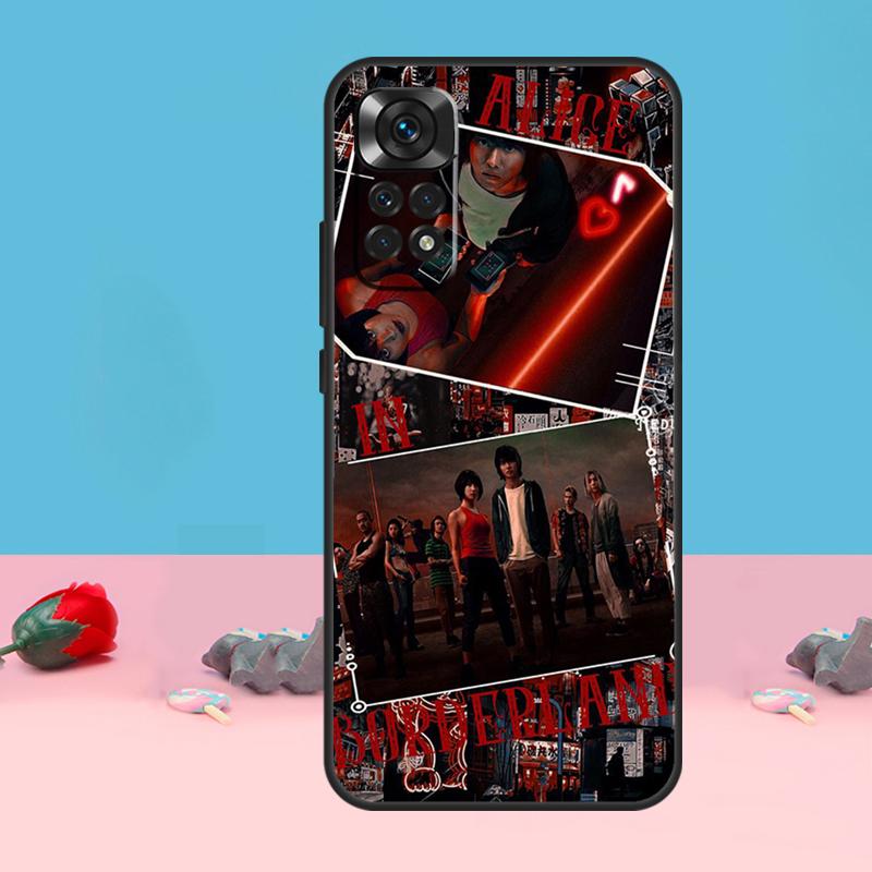 Alice in Borderland Cover For Xiaomi Redmi Note 14 Pro 9 10 11 12 13 Pro 11S 12S Case For Redmi 14C 12C 10C 13C Redmi Note 14 Pro 5G
Alice in Borderland Cover For Xiaomi Redmi Note 14 Pro 9 10 11 12 13 Pro 11S 12S Case For Redmi 14C 12C 10C 13C Redmi Note 14 Pro 5G