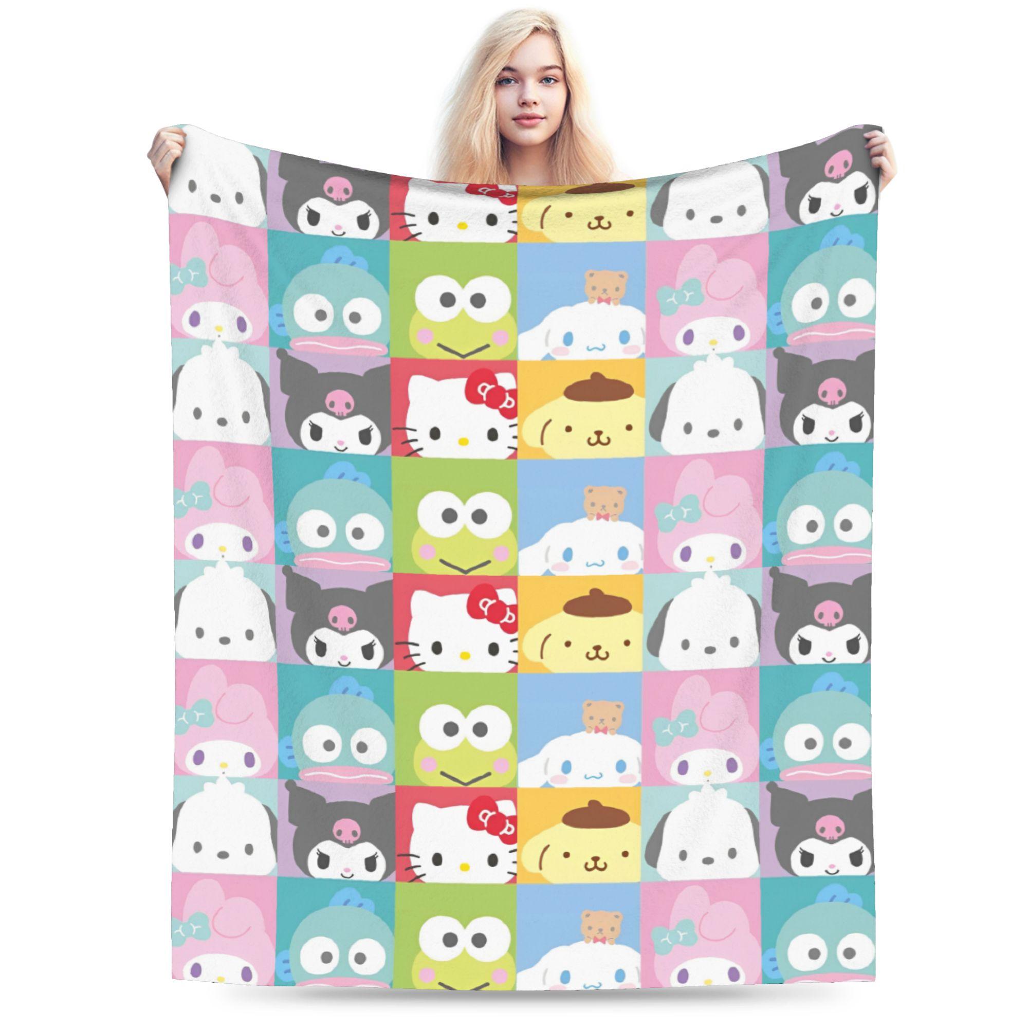 Sanrio Cute Cartoon Blankets Kawaii Cinnamoroll Fuzzy Awesome Soft Throw Blankets for Bedding Lounge Autumn/Winter 130x150cm
Sanrio Cute Cartoon Blankets Kawaii Cinnamoroll Fuzzy Awesome Soft Throw Blankets for Bedding Lounge Autumn/Winter 130x150cm