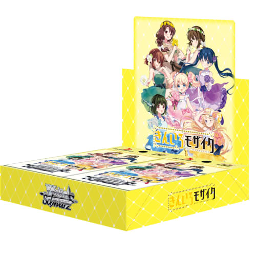 Weiss Schwarz Бустерный набор Kin-iro Mosaic 15-я годовщина Коробка из 12 пакетов
Weiss Schwarz Бустерный набор Kin-iro Mosaic 15-я годовщина Коробка из 12 пакетов