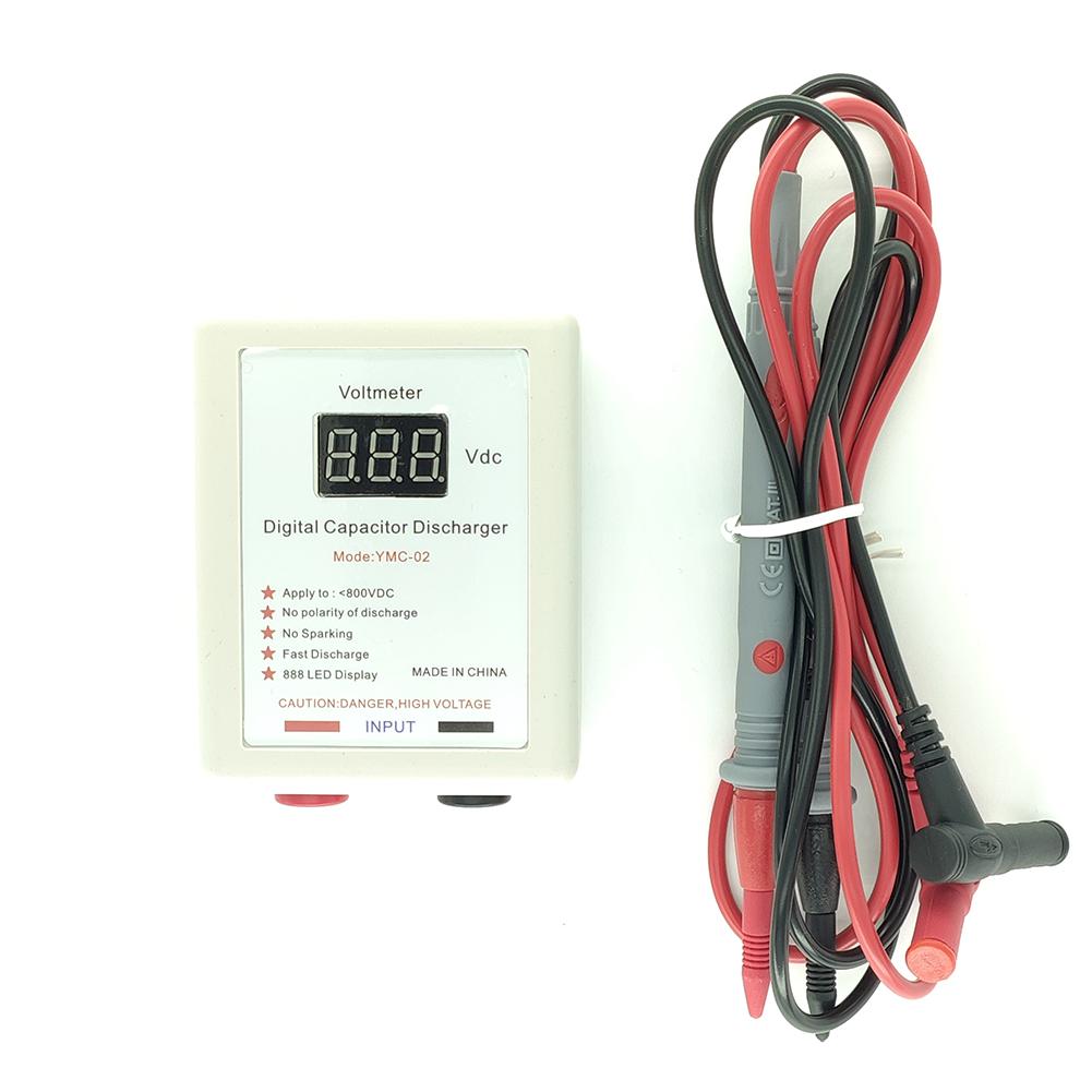 1set Condenser Arrester Body With Antifreeze PVC Probe 800V Digital Capacitor Fast Discharger High Voltage Discharge Tools Show in red
1set Condenser Arrester Body With Antifreeze PVC Probe 800V Digital Capacitor Fast Discharger High Voltage Discharge Tools Show in red