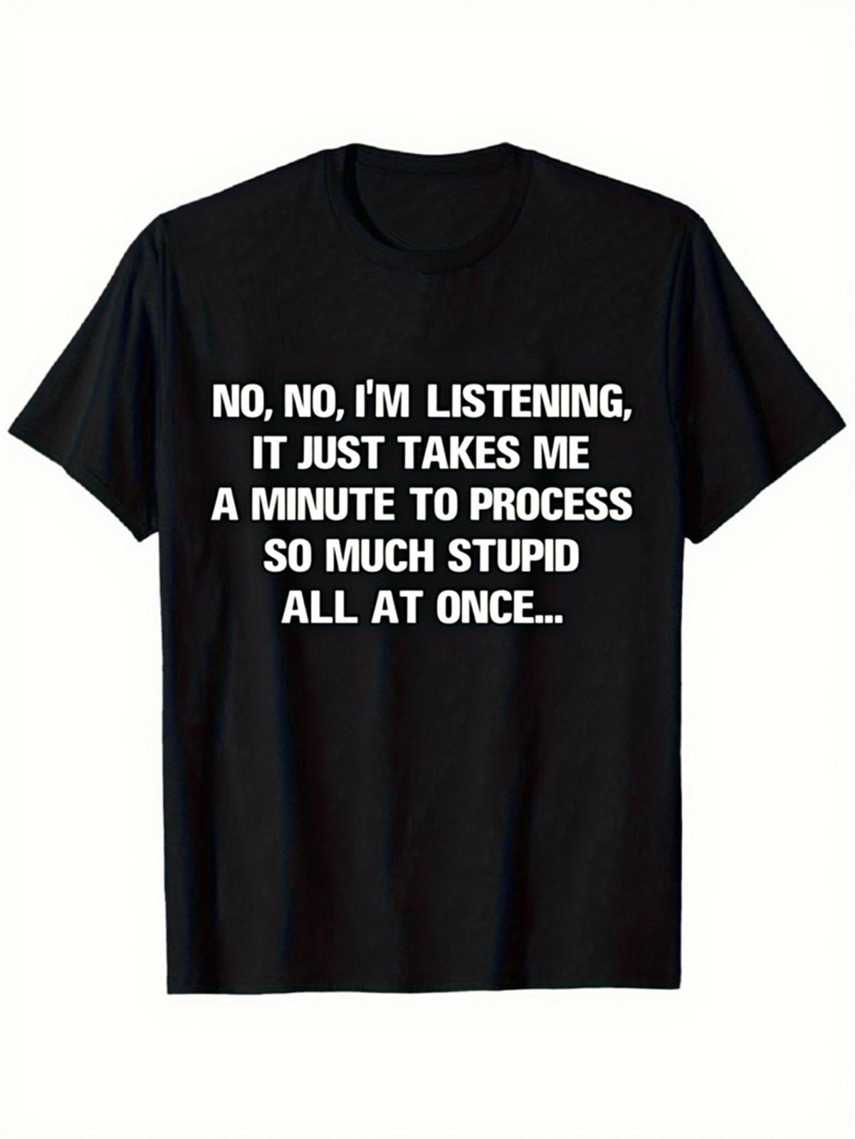 Plus Size - Plus Size - Plus Size, Unisex Fun Slogan T-Shirt -- No, No, I M Li 5XL різнокольоровий
Plus Size - Plus Size - Plus Size, Unisex Fun Slogan T-Shirt -- No, No, I M Li 5XL різнокольоровий