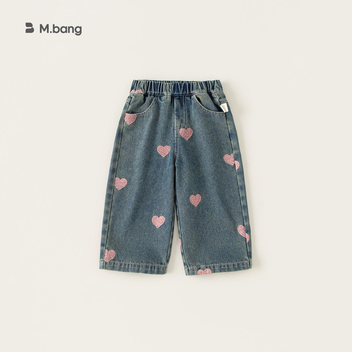 Джинсы Youbao Girls Love: Осенний широкий прямой корейский свободный крой 120
Джинсы Youbao Girls Love: Осенний широкий прямой корейский свободный крой 120