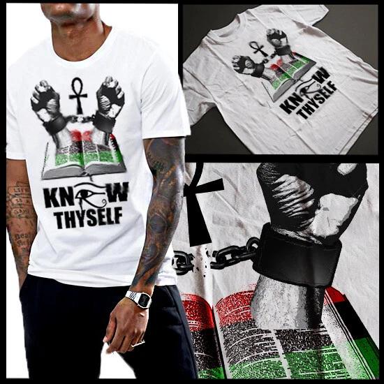 Kemet T-Shirt Ancient Egypt Knowledge Black History Month African Pride new Tee S
Kemet T-Shirt Ancient Egypt Knowledge Black History Month African Pride new Tee S
