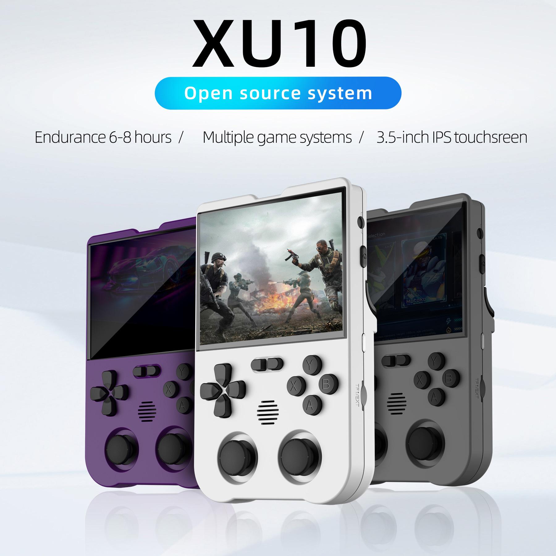 AMPOWN XU10 Dual Joy-Stick Game Machine Retro Handheld Game Console (No TF Card) White
AMPOWN XU10 Dual Joy-Stick Game Machine Retro Handheld Game Console (No TF Card) White