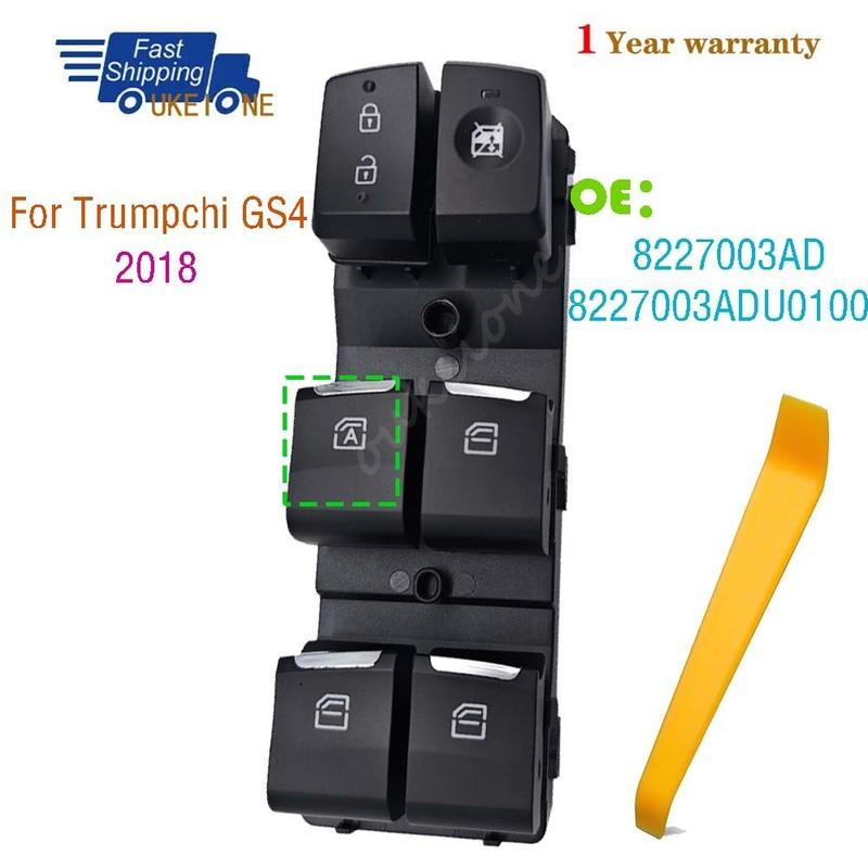 8227003AD 8227003ADU0100 For Trumpchi GS4 2018 Front Left Master Driver Side Electric Power Window Switch lifter Control Button
8227003AD 8227003ADU0100 For Trumpchi GS4 2018 Front Left Master Driver Side Electric Power Window Switch lifter Control Button