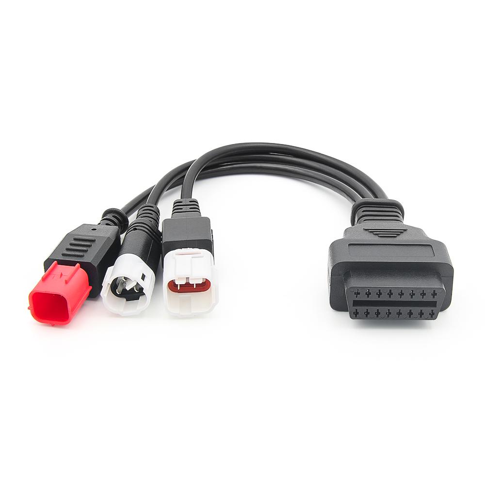 For Yamaha 3/4pin For Honda 6pin Motorcycle Adapter Cable JFIND JF700 Ultra Car OBD2 Scanner Battery Health Test Diagnostic Tool 3IN1 Cable
For Yamaha 3/4pin For Honda 6pin Motorcycle Adapter Cable JFIND JF700 Ultra Car OBD2 Scanner Battery Health Test Diagnostic Tool 3IN1 Cable