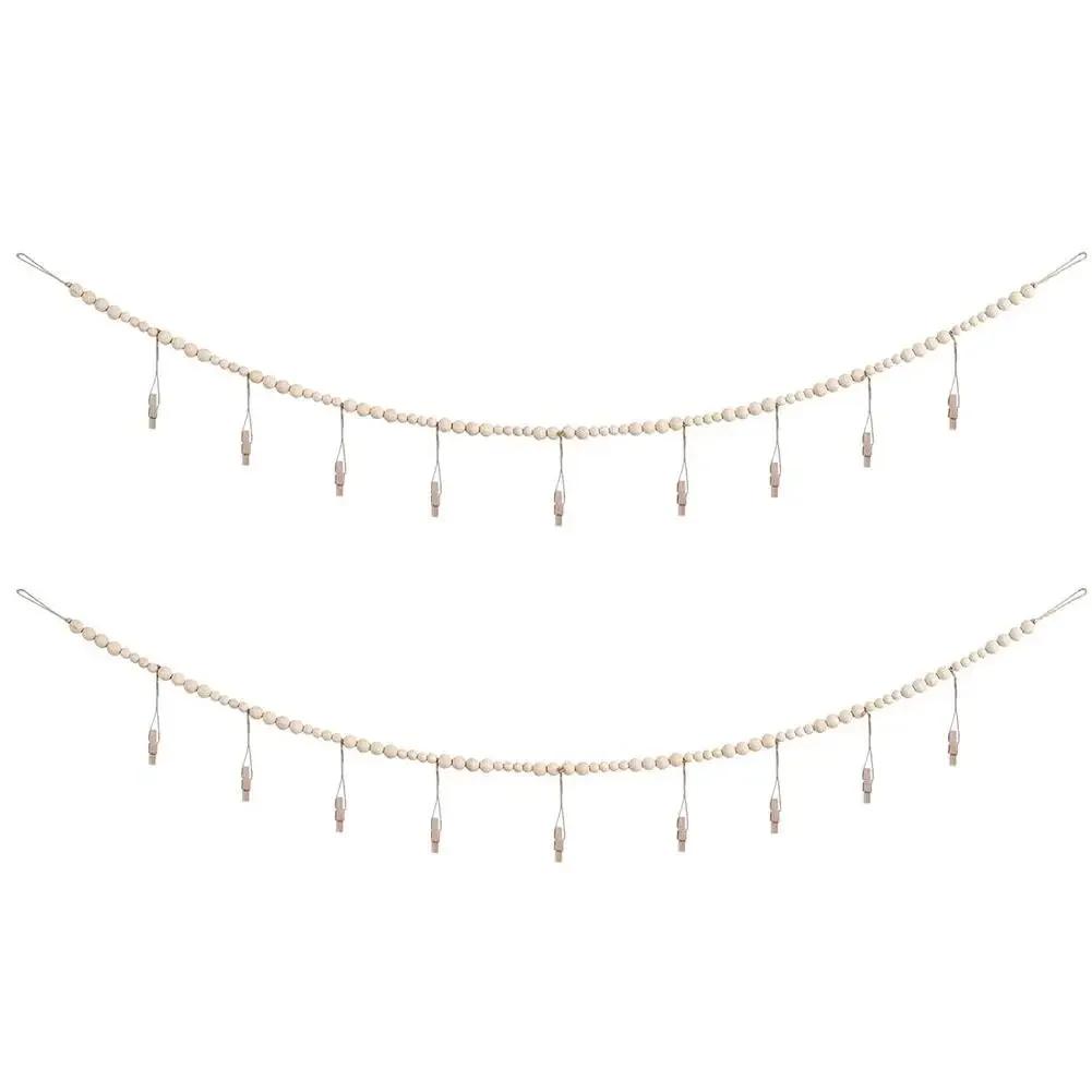 135cm*2pcs Hanging Photo Display Bead String Decor Artwork Presentation Easy Setup With Clips Memory Preservation China Mainland
135cm*2pcs Hanging Photo Display Bead String Decor Artwork Presentation Easy Setup With Clips Memory Preservation China Mainland