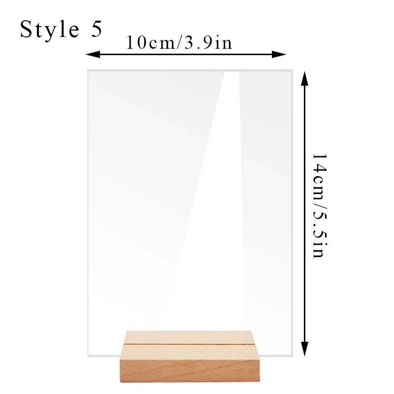 10pcs Blank Clear Acrylic Sign with Wooden Stands DIY Acrylic Arch Table Numbers for DIY Name Card Gifts Event Party Sign Deco 10pcs
10pcs Blank Clear Acrylic Sign with Wooden Stands DIY Acrylic Arch Table Numbers for DIY Name Card Gifts Event Party Sign Deco 10pcs