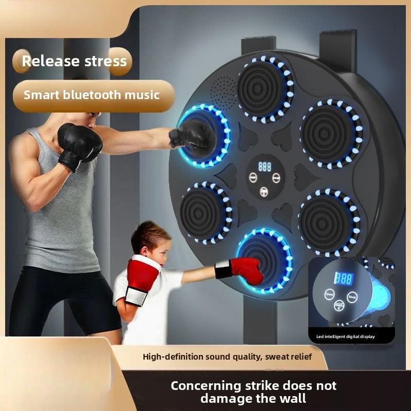 Home Fitness Smart Training Music Boxing Wall Target Trainer Bluetooth Music Boxing Machine
Home Fitness Smart Training Music Boxing Wall Target Trainer Bluetooth Music Boxing Machine