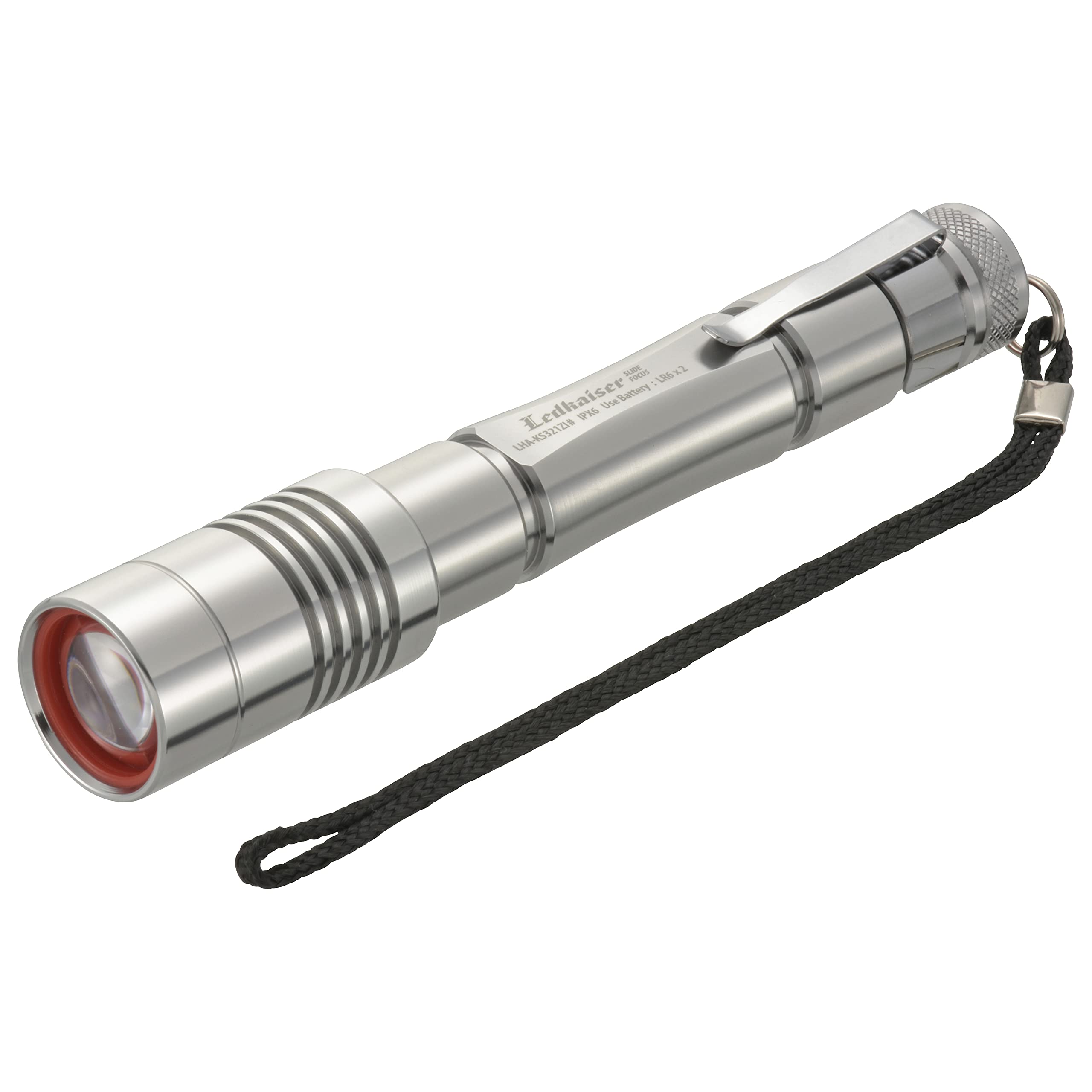 Ohm Electric Flashlight Waterproof LED Zoom Light Red Kaiser 500 Lumens OHM LHA-KS321ZI-S2 08-1012 срібний
Ohm Electric Flashlight Waterproof LED Zoom Light Red Kaiser 500 Lumens OHM LHA-KS321ZI-S2 08-1012 срібний