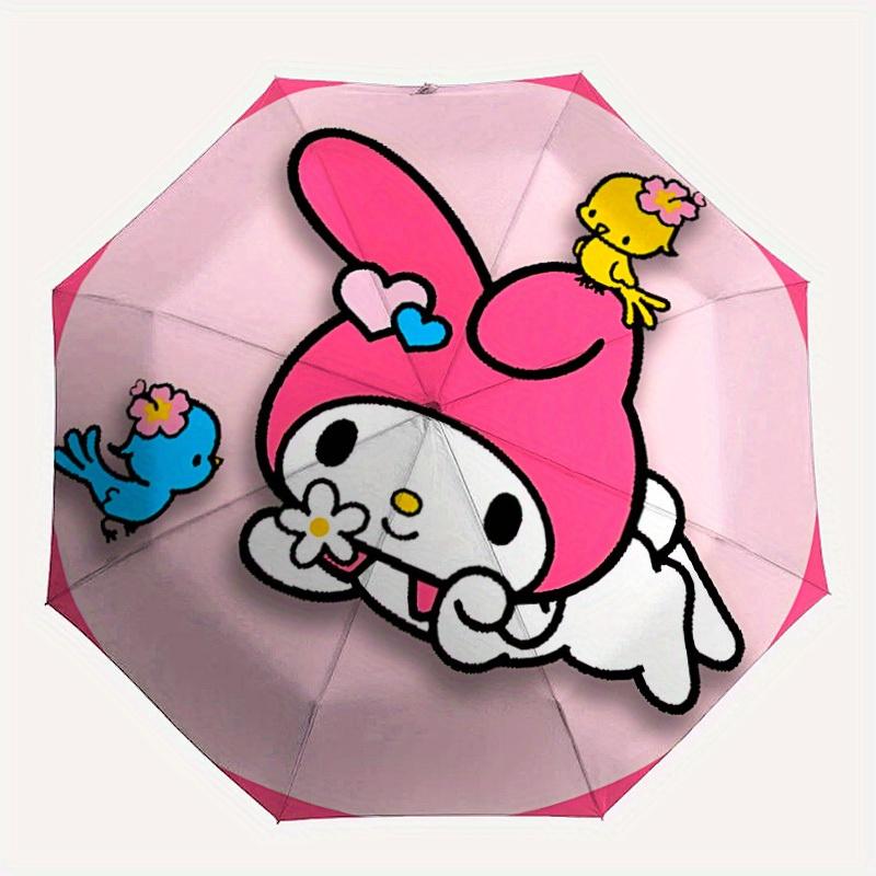1pc My Melody Automatic Folding Umbrella, Portable Collapsible Design, 8-Rib Iron Frame, , All-Season Casual Outdoor Accessory yy0901106
1pc My Melody Automatic Folding Umbrella, Portable Collapsible Design, 8-Rib Iron Frame, , All-Season Casual Outdoor Accessory yy0901106