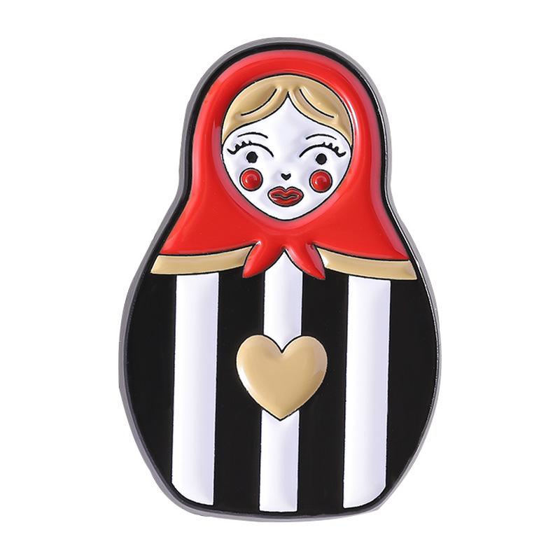 Cute Travel Cultural And Creative Badges Cartoon-themed Apparel For Girls Medals One Size
Cute Travel Cultural And Creative Badges Cartoon-themed Apparel For Girls Medals One Size