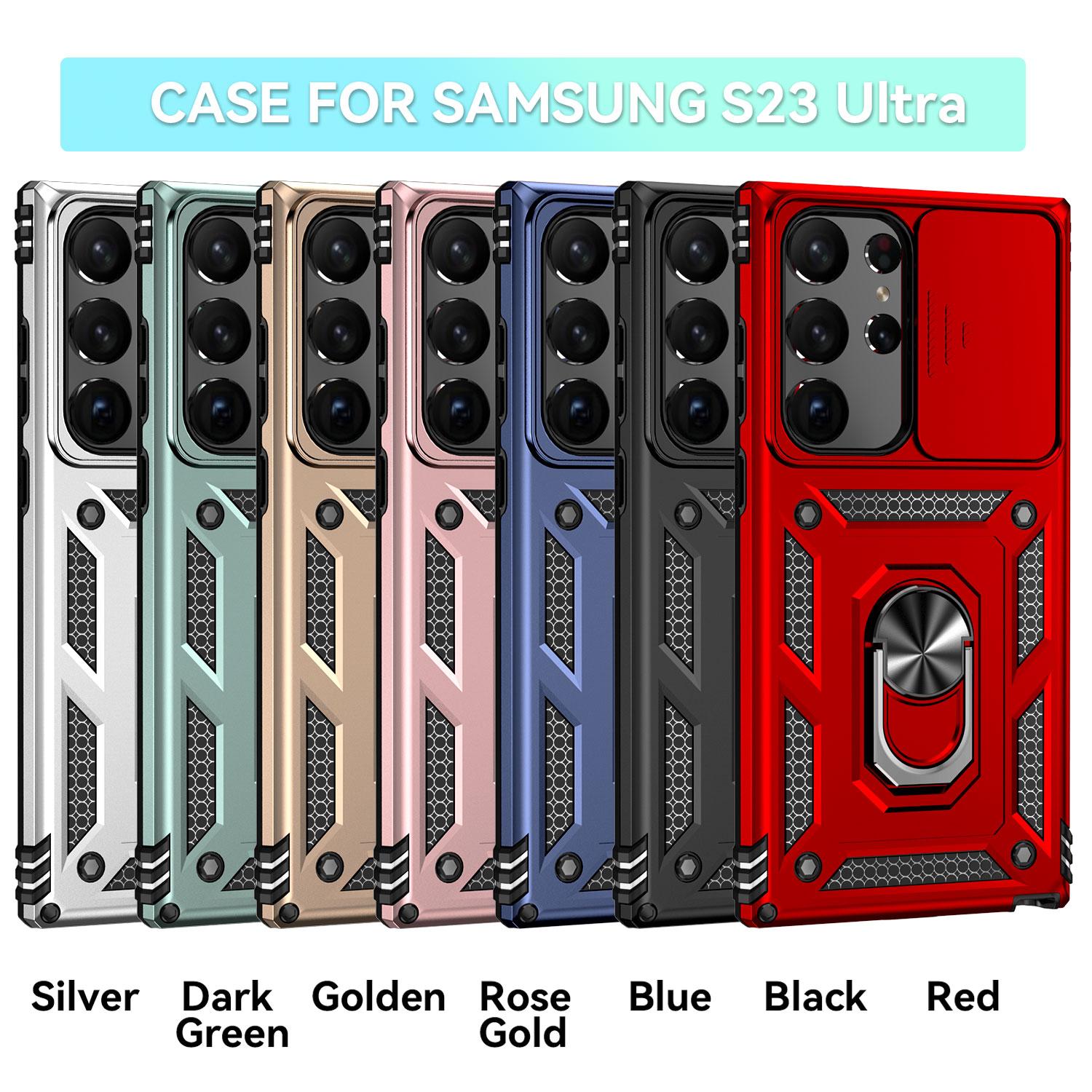 Для Samsung Galaxy S23 Ultra бронированный чехол для телефона с защитой объектива камеры, металлическое кольцо, подставка, противоударный чехол Samsung Galaxy S23 Ultra розового золота
Для Samsung Galaxy S23 Ultra бронированный чехол для телефона с защитой объектива камеры, металлическое кольцо, подставка, противоударный чехол Samsung Galaxy S23 Ultra розового золота