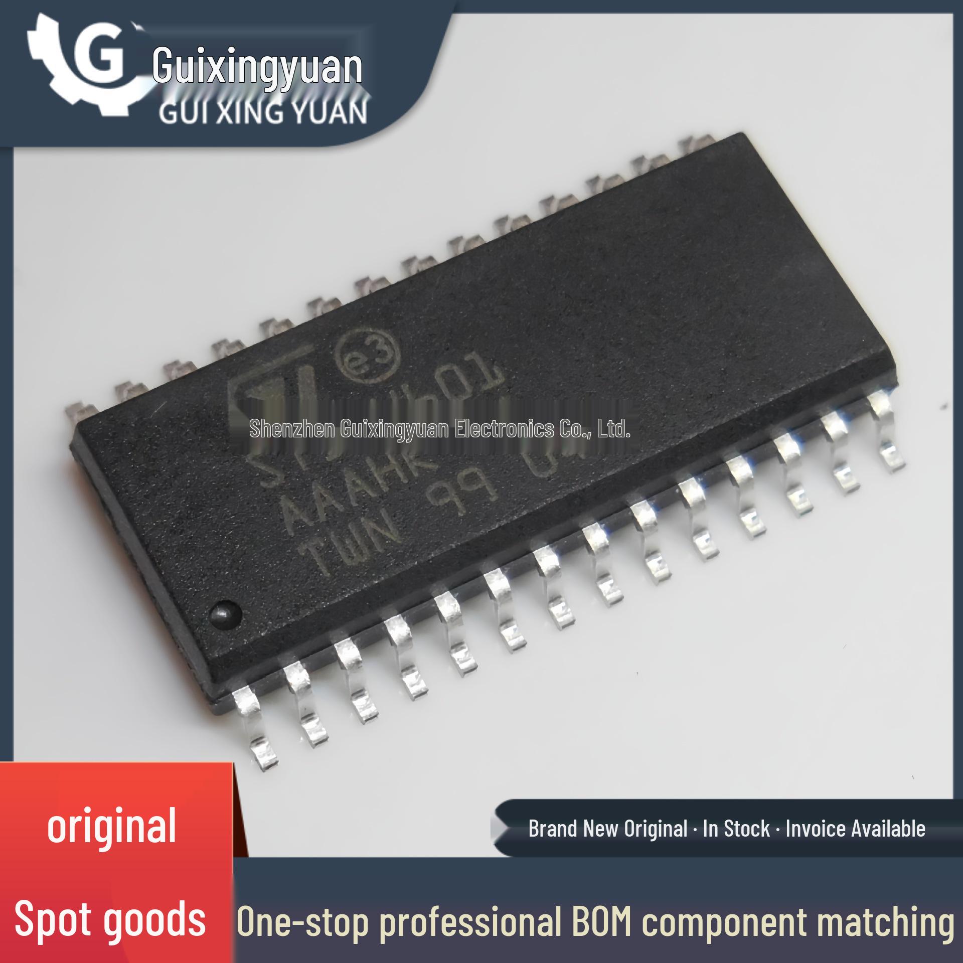 Genuine STDRIVE601 SOP-28 Gate Driver Chip IC
Genuine STDRIVE601 SOP-28 Gate Driver Chip IC