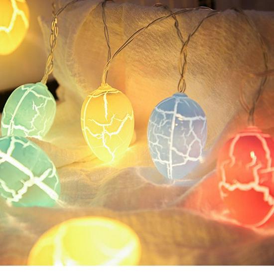 Easter Bunny Egg String Lights: Decorative Crackled Egg and Bunny-Themed Illuminated Festive Lights 1.5m 10 lights - Steady USB
Easter Bunny Egg String Lights: Decorative Crackled Egg and Bunny-Themed Illuminated Festive Lights 1.5m 10 lights - Steady USB