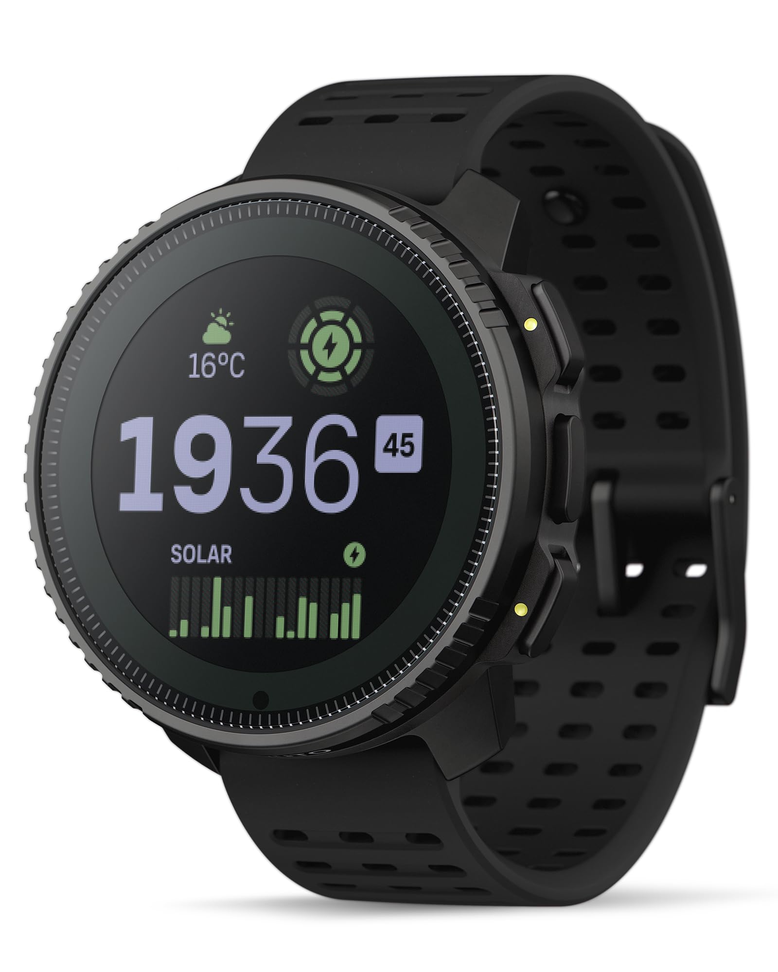 Suunto VERTICAL SS Solar Model ALL BLACK GPS Sports Watch with Offline Intelligent 100m Water and Sleep Tracking Maps, Modes, Resistance,
Suunto VERTICAL SS Solar Model ALL BLACK GPS Sports Watch with Offline Intelligent 100m Water and Sleep Tracking Maps, Modes, Resistance,