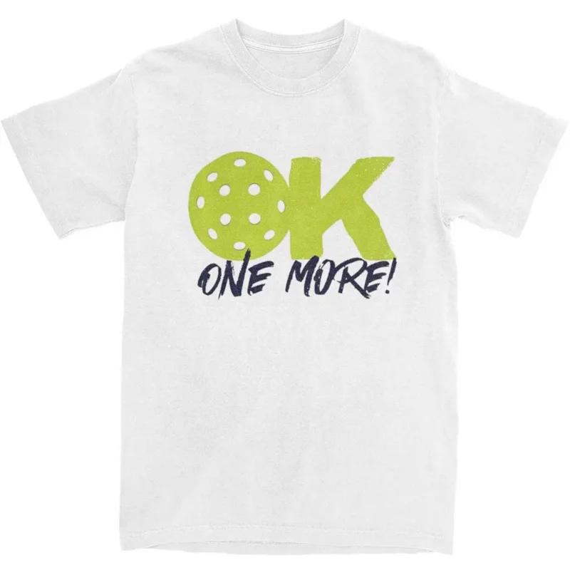 OK One More Pickleball Shirt Merch for Men Women Cotton Funny Tee Shirt Short Sleeve Clothes Summer 5XL різнокольоровий
OK One More Pickleball Shirt Merch for Men Women Cotton Funny Tee Shirt Short Sleeve Clothes Summer 5XL різнокольоровий