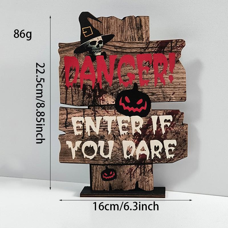 1pcs Vintage Halloween Wooden Decorations - Gothic Cross Ghost Desktop Ornament For Spooky Party Creative Home Decor
1pcs Vintage Halloween Wooden Decorations - Gothic Cross Ghost Desktop Ornament For Spooky Party Creative Home Decor