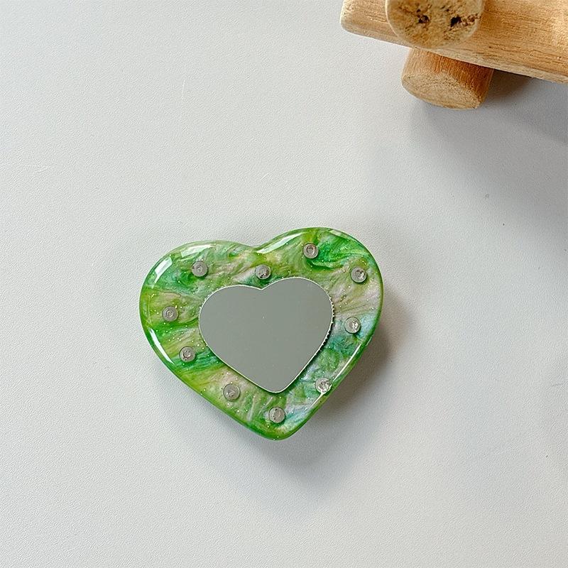 Small Fresh Love Acrylic Ring Rhinestone Heart Mirror Mobile Phone Airbag Bracket Paste Portable
Small Fresh Love Acrylic Ring Rhinestone Heart Mirror Mobile Phone Airbag Bracket Paste Portable