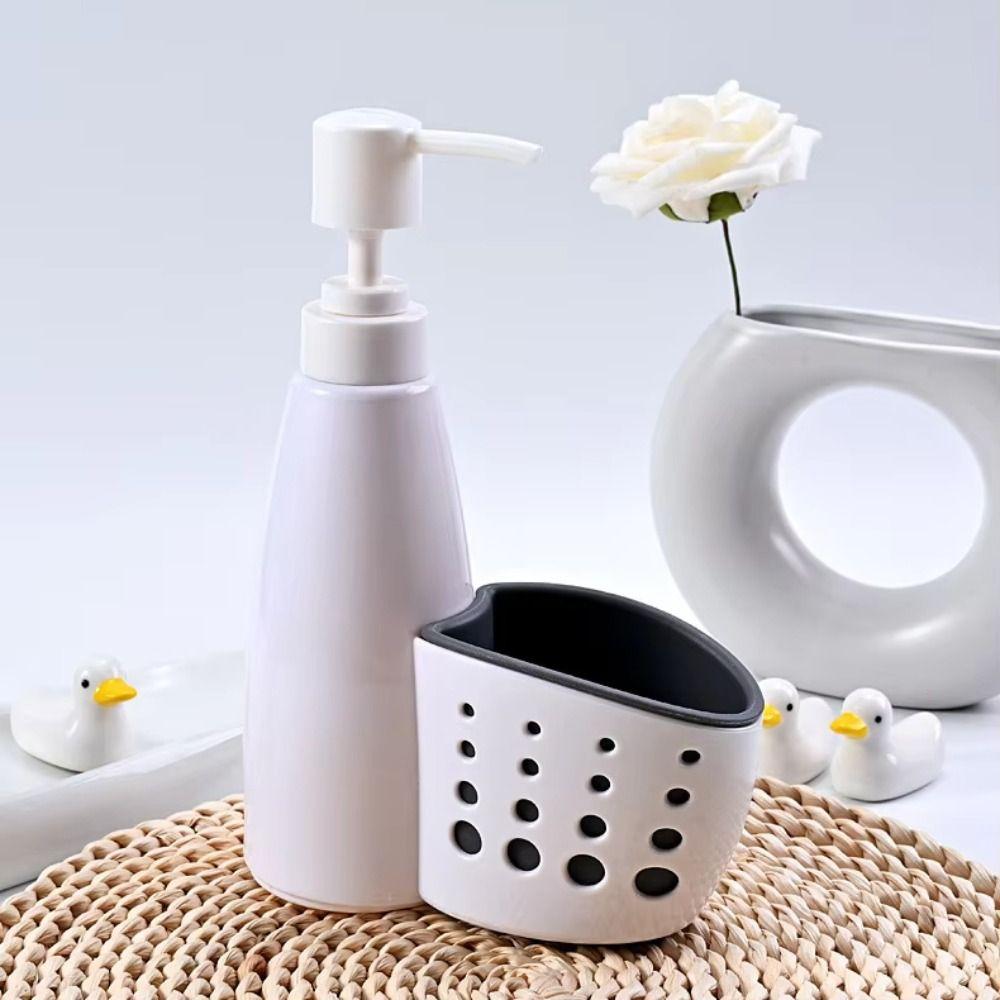 Anti-slip Detergent Storage Box 400ml Sponge Holder Practical Liquid Dispenser Kitchen
Anti-slip Detergent Storage Box 400ml Sponge Holder Practical Liquid Dispenser Kitchen