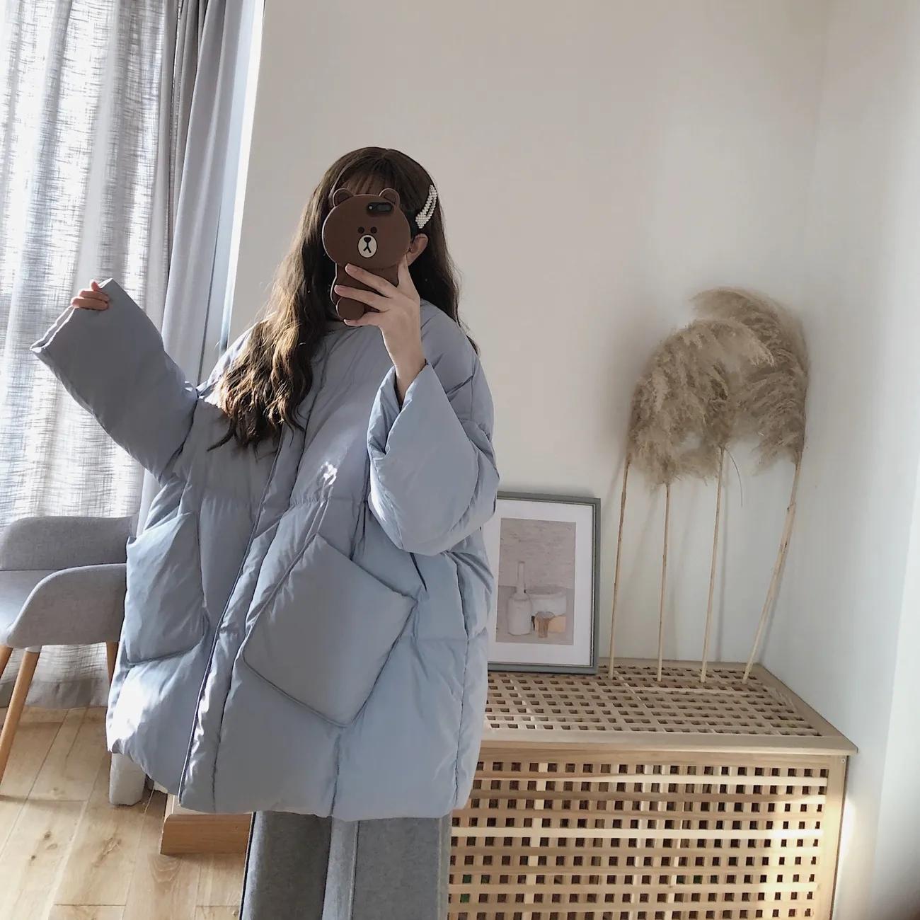 Женское белое утиное пуховое пальто Зимняя мода Женский шарф Куртки большого размера с круглым вырезом Свободные утолщенные парки Теплая верхняя одежда M
Женское белое утиное пуховое пальто Зимняя мода Женский шарф Куртки большого размера с круглым вырезом Свободные утолщенные парки Теплая верхняя одежда M