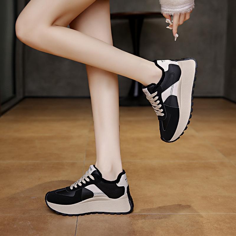 Is the new velvet dad shoes women s winter sports Forrest Gump shoes casual shoes platform heightening - 35 коричневий
Is the new velvet dad shoes women s winter sports Forrest Gump shoes casual shoes platform heightening - 35 коричневий