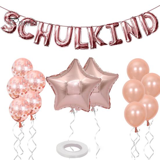 Креативна мереживна вибухозахищена вечірня повітряна куля Back to School Season Balloon Kit Holiday Supplies срібний
Креативна мереживна вибухозахищена вечірня повітряна куля Back to School Season Balloon Kit Holiday Supplies срібний