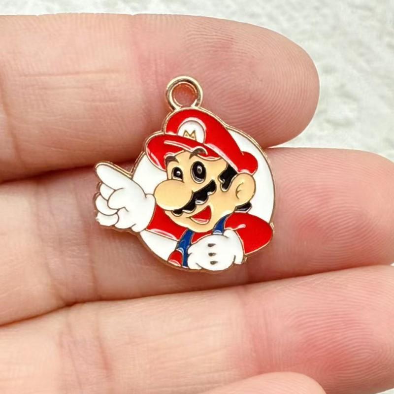 10 шт. Милі брелоки Super Mario Bros для DIY, металевий сплав, ручна робота, аніме-гра, брелок, подарунок для фанатів
10 шт. Милі брелоки Super Mario Bros для DIY, металевий сплав, ручна робота, аніме-гра, брелок, подарунок для фанатів