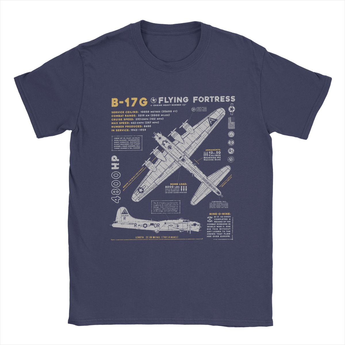 Чоловічі футболки B-17 Flying Fortress Гумор Бавовняні футболки Винищувач Літак Літак Футболка Топи 4XL 5XL XXXXXL темно-синього кольору
Чоловічі футболки B-17 Flying Fortress Гумор Бавовняні футболки Винищувач Літак Літак Футболка Топи 4XL 5XL XXXXXL темно-синього кольору