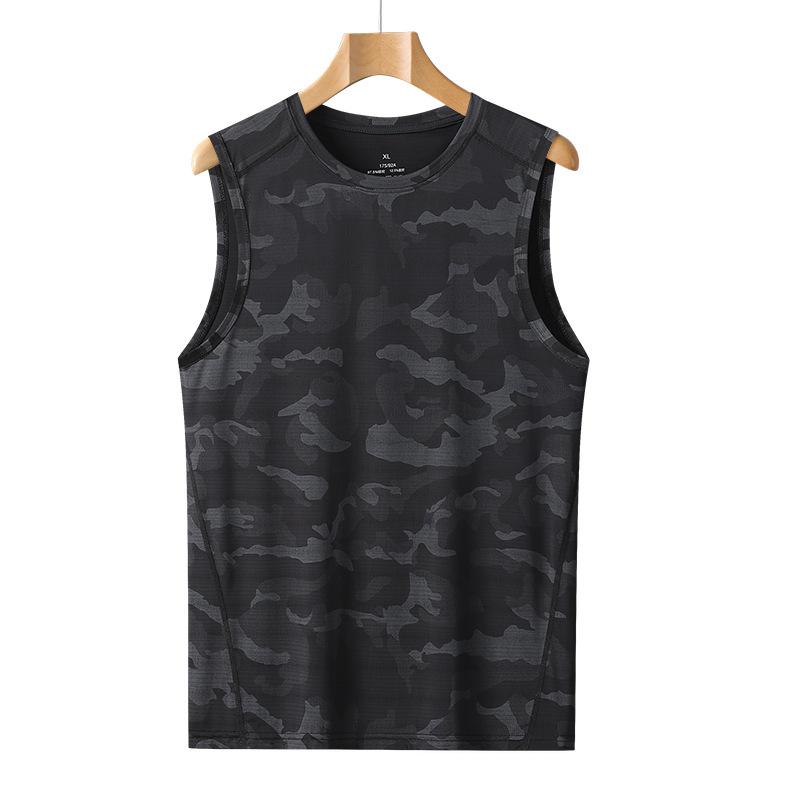 Summer Ice Silk Vest for Men, Running, Fitness, Sports, Leisure, Quick Drying, Thin, Cool, Breathable, Sleeveless Short Sleeved T-shirt L чорний
Summer Ice Silk Vest for Men, Running, Fitness, Sports, Leisure, Quick Drying, Thin, Cool, Breathable, Sleeveless Short Sleeved T-shirt L чорний