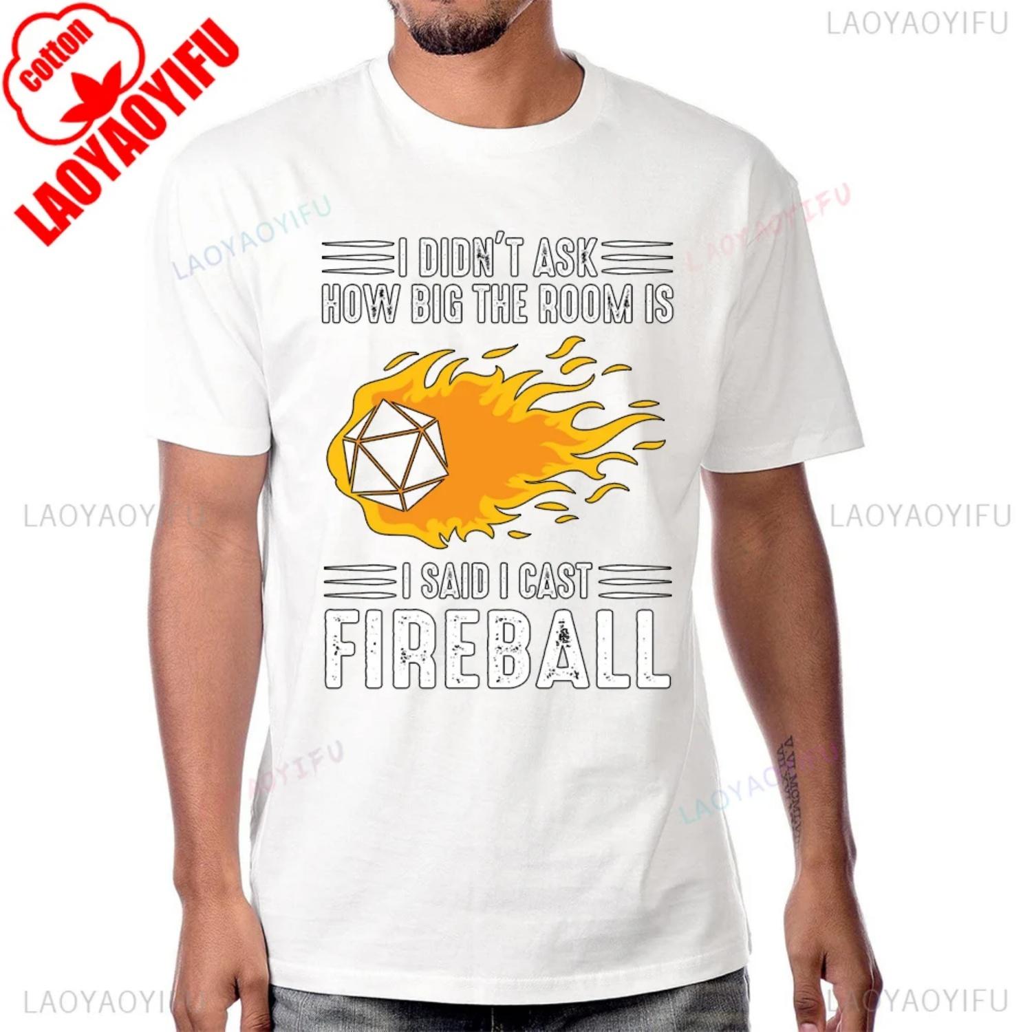 I Said I Cast Fireball Funny Dice Game Awesome Dungeon Dragon Tshirt Fashion Cotton Short Sleeve Streetwear Hip Hop Man T-shirt S чёрный
I Said I Cast Fireball Funny Dice Game Awesome Dungeon Dragon Tshirt Fashion Cotton Short Sleeve Streetwear Hip Hop Man T-shirt S чёрный